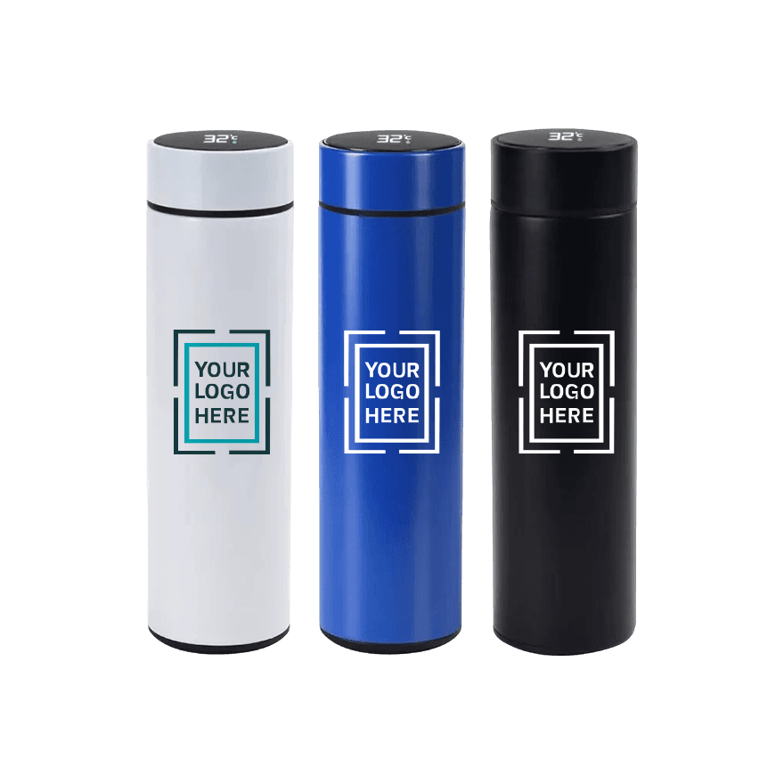 حافظة حرارية مزدوجة الجدار مع شاشة عرض للحرارة - 2