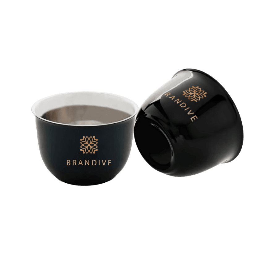 أكواب قهوة عربية (2 قطع) – مجموعة هدايا رمضان - 4