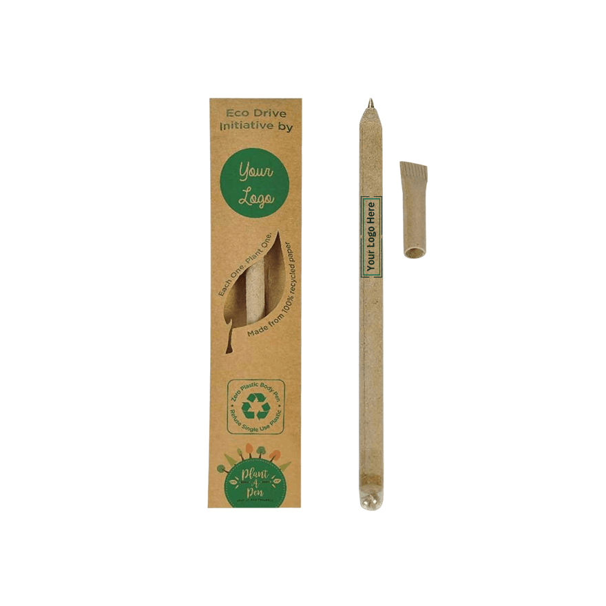 قلم مصنوع من ورق معاد تدويره - 2