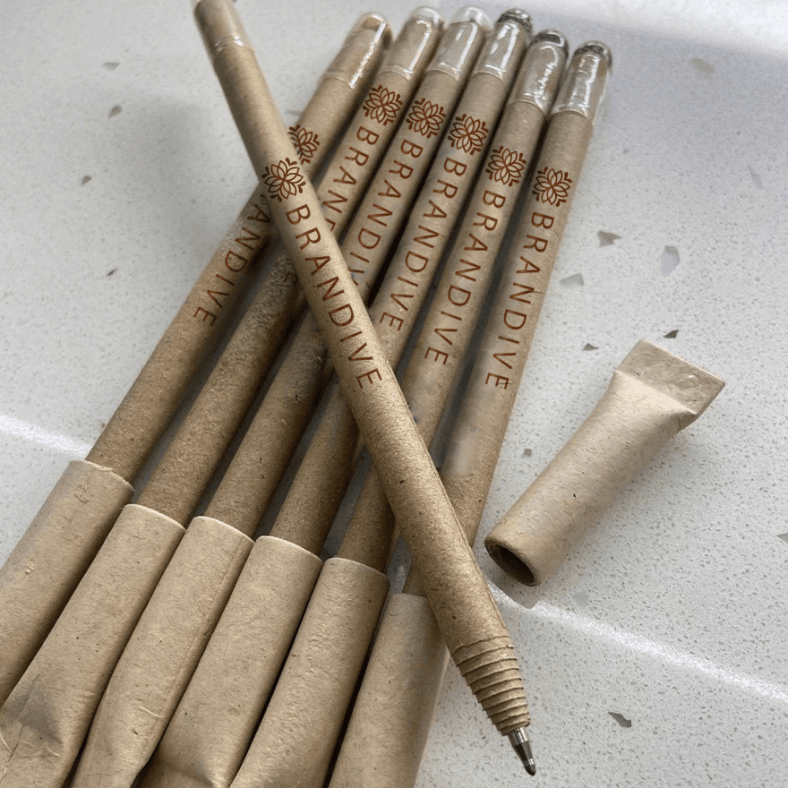 قلم مصنوع من ورق معاد تدويره - 3