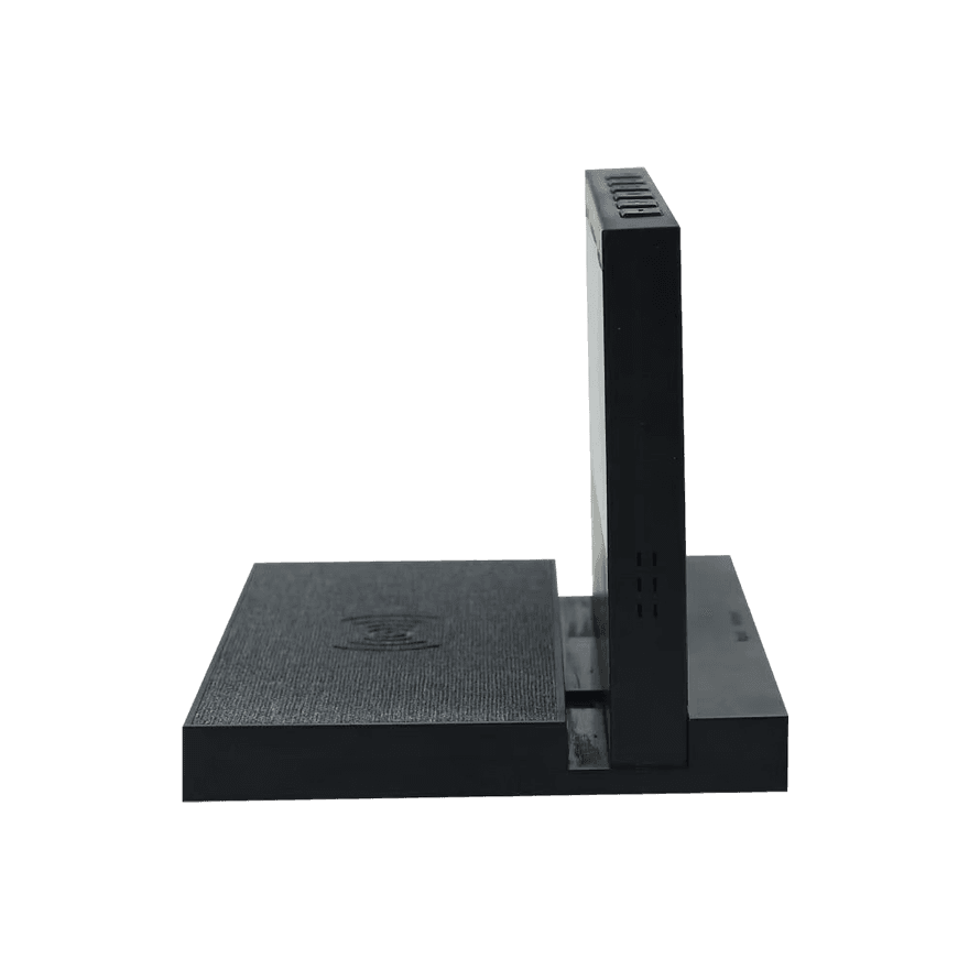 شاحن لاسلكي متعدد الوظائف مع ساعة وإضاءة ليلية LED - 4