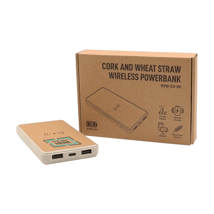 باور بانك لاسلكي 8000 مللي أمبير – شحن سريع - 2