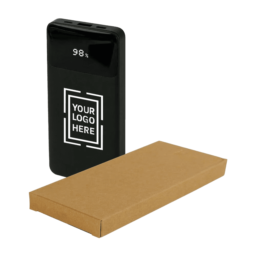 باور بانك 10,000 مللي أمبير بشاشة LED وكابلات مدمجة - 3