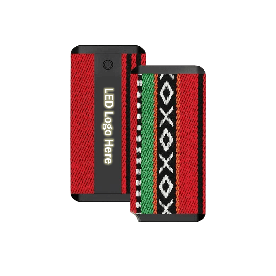 باور بانك لاسلكي 10,000 مللي أمبير بشعار مضيء وتصميم سدو - 3