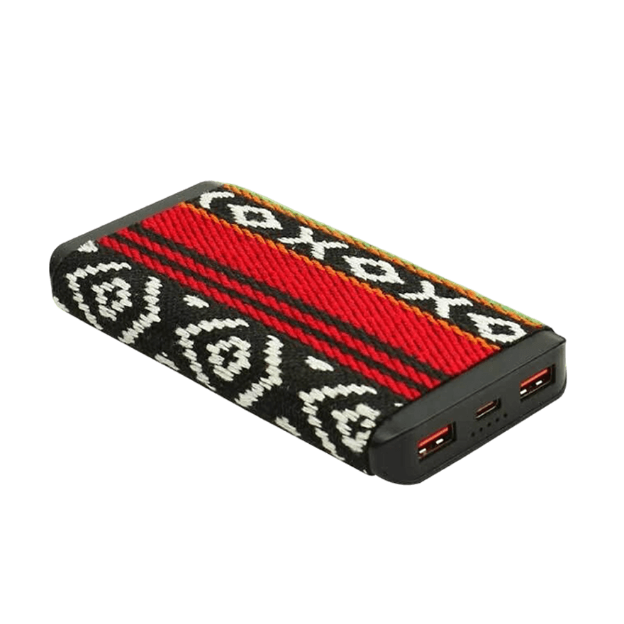 باور بانك لاسلكي 10,000 مللي أمبير بشعار مضيء وتصميم سدو - 2