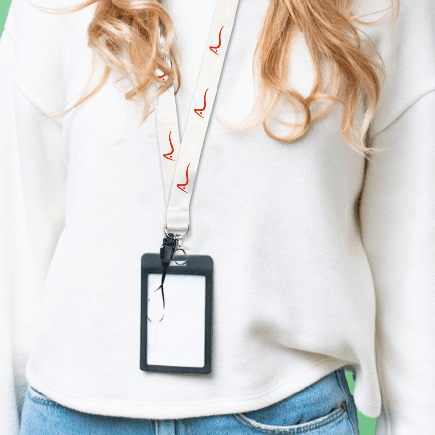 لانيارد بعرض 20 مم مع قفل أمان - 4