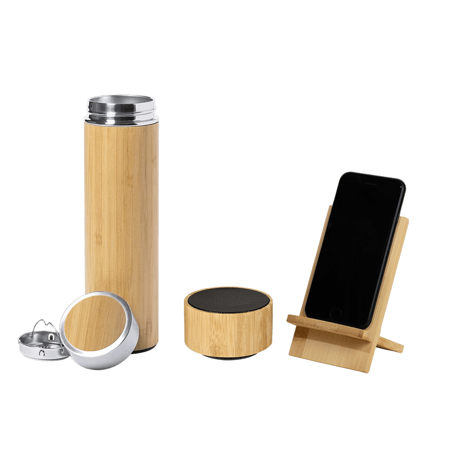 مجموعة هدايا من البامبو - 4