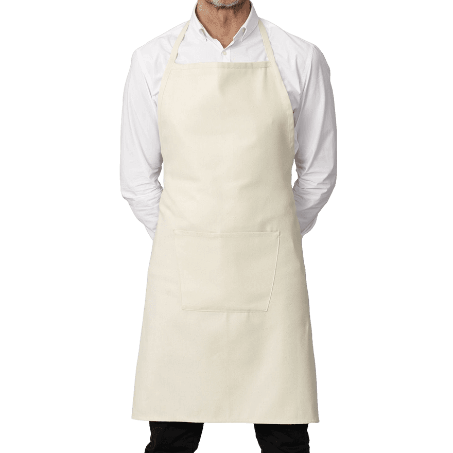 "مريول قطني مع جيب " - 2