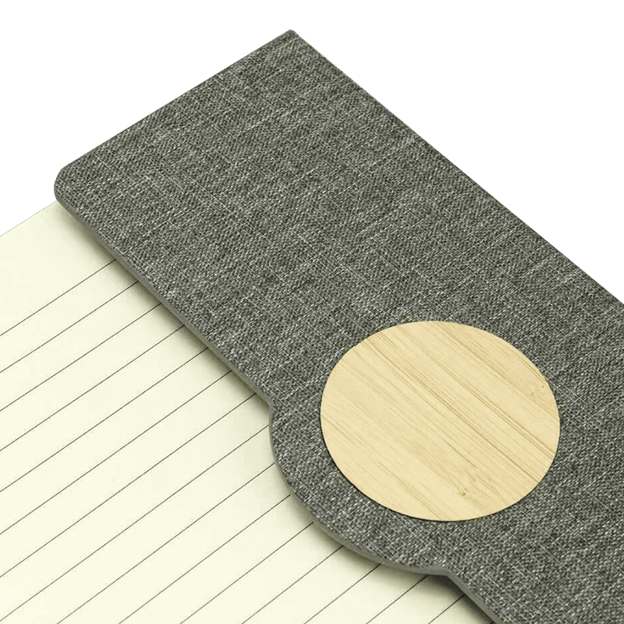 دفتر A5 من قماش RPET المعاد تدويره - 4