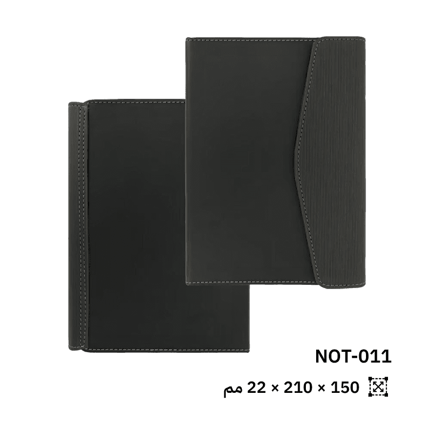 دفتر دورنييل A5 بغطاء صلب من PU مع لسان مغناطيسي