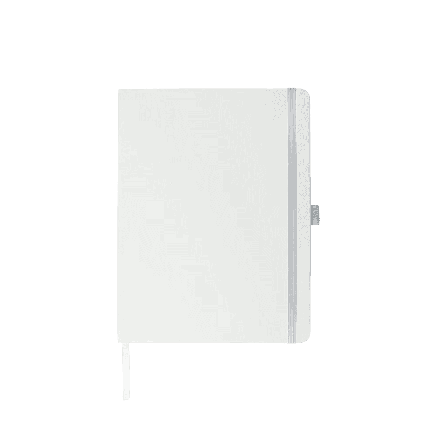 دفتر B5 بغطاء جلد PU مع شريط إغلاق وحامل قلم - 3