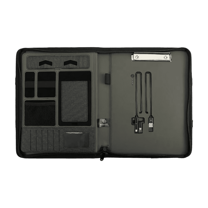 محفظة دورنييل A4 مع بنك طاقة 8000 مللي أمبير وشعار LED - 4