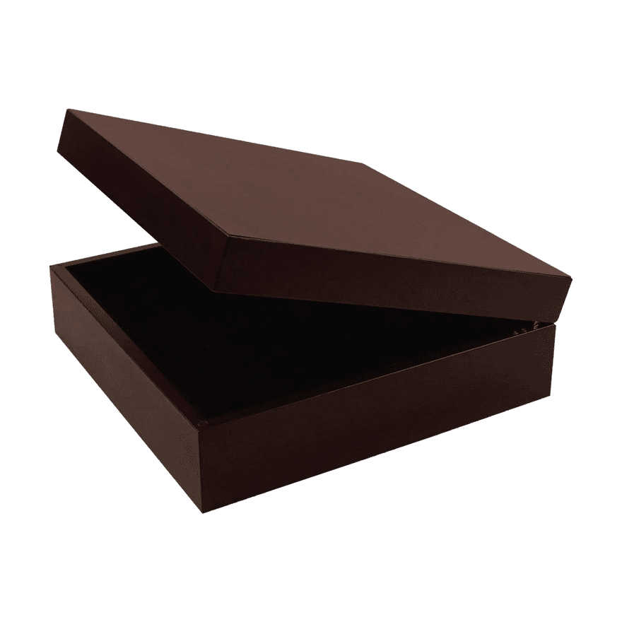 صندوق هدايا خشبي فاخر بسيط - 2