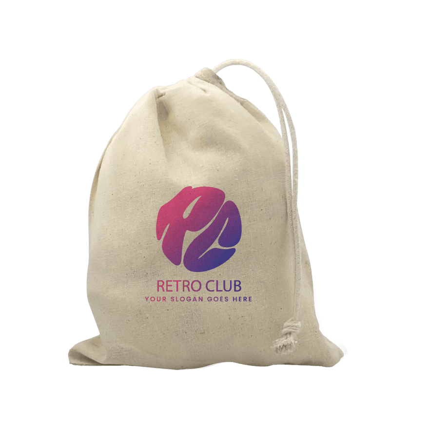 حقيبة قماشية مع حبل شد - 4