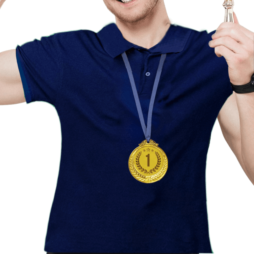 ميدالية ترويجية فاخرة ذهبية - 4