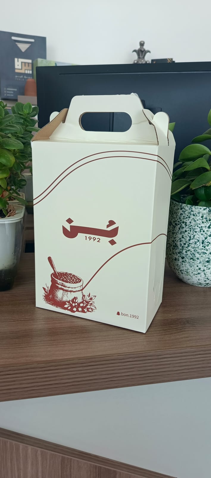 كيس كرافت بالحبل من درب برنت